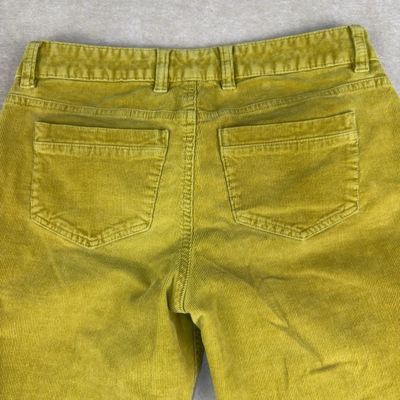 Mountain Khakis Pants‎ Womens Size 2R Mustard Straight Canyon Cord Corduroy USA - Picture 6 of 10